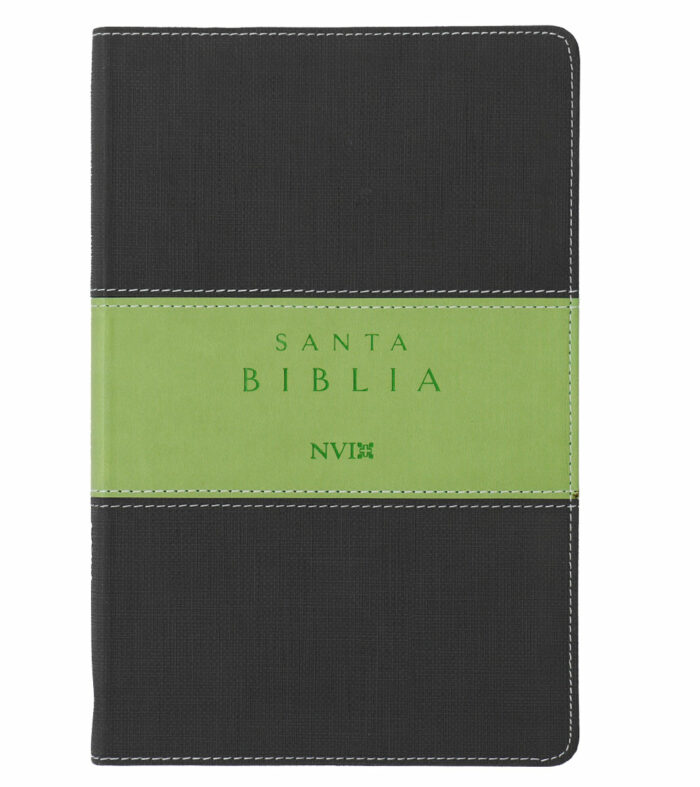 Biblia Nbla Tama O Manual Letra Grande Ultrafina Imitacion Piel Azul