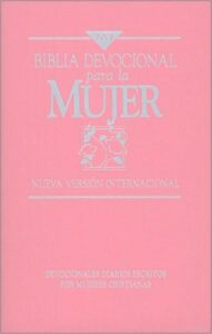 Biblia Devocional Para La Mujer NVI Imitacion Piel Rosa Libreria Peniel