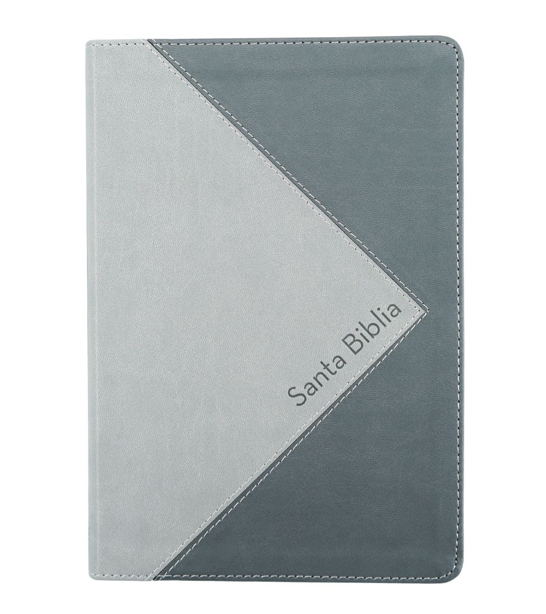 Biblia de Referencia Thompson RVR 1960 - Símil Piel Gris Oscuro / Gris Claro