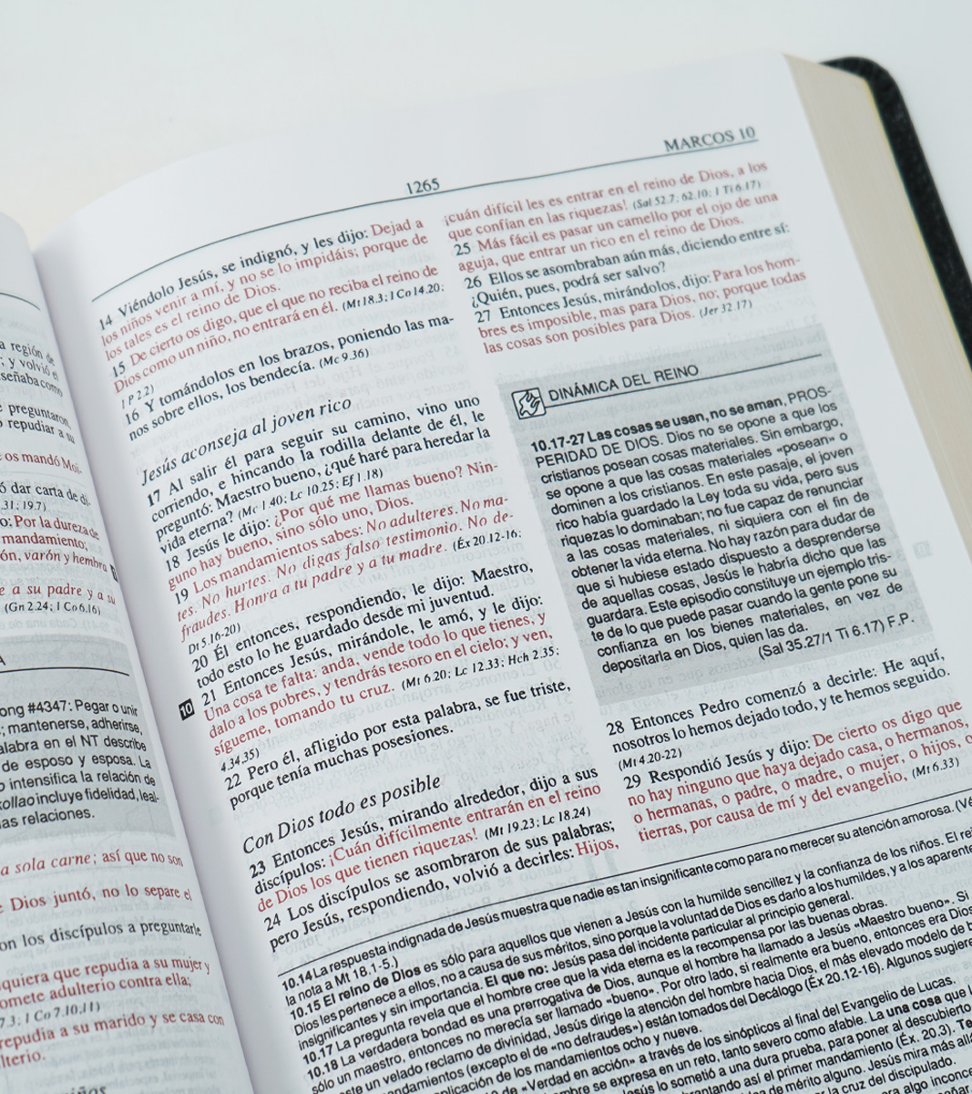 Biblia Plenitud RVR 1960 - Piel Elaborada Negra - Image 5