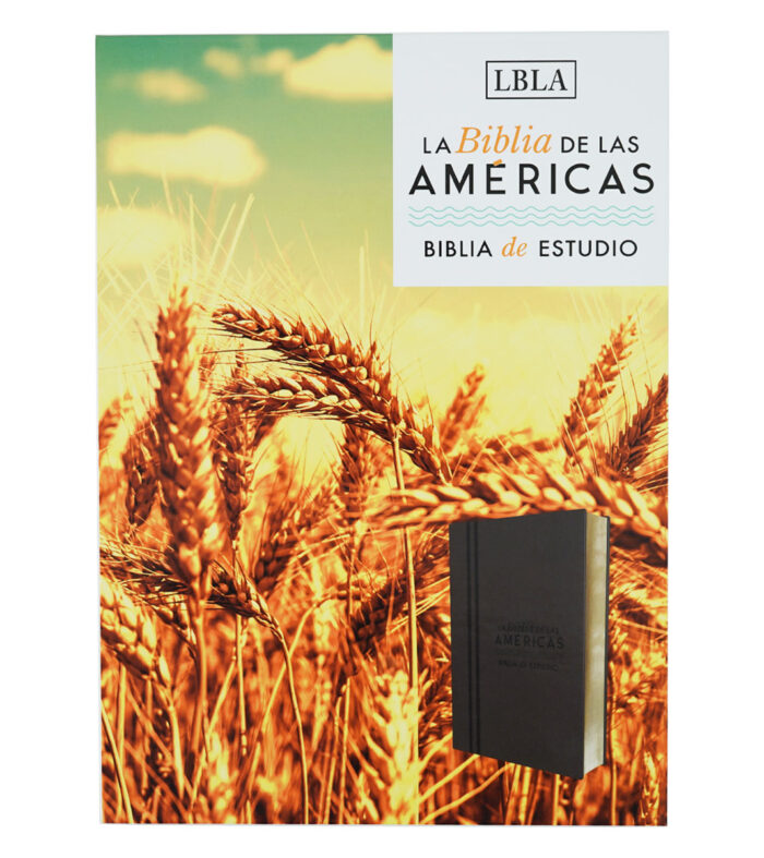 LBLA Biblia de Estudio de Las Américas - Imitación Piel Italiana Marrón