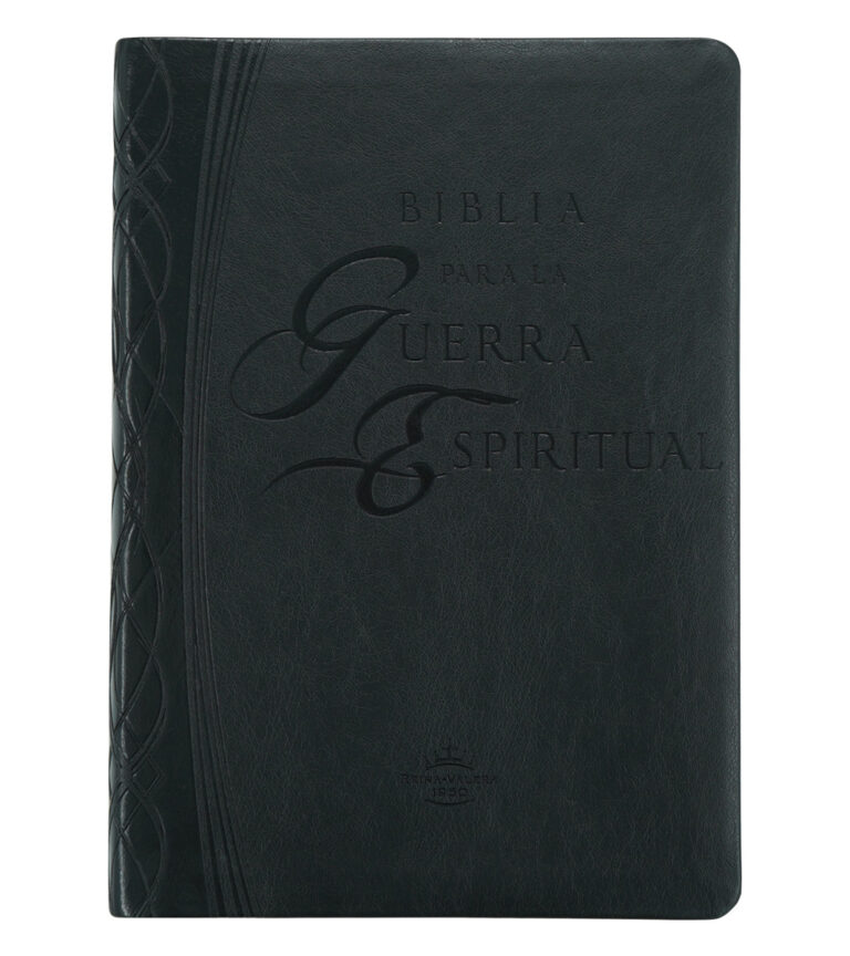 Biblia Para La Guerra Espiritual RVR 1960 - Imitacion Piel Negro ...