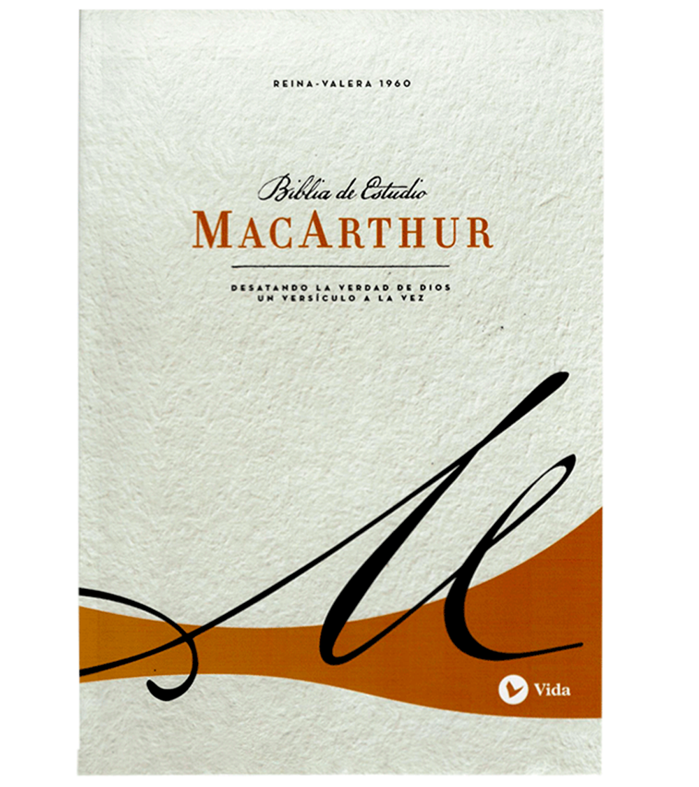 Biblia de Estudio Macarthur - RVR 1960 -  (Tapa Rustica)
