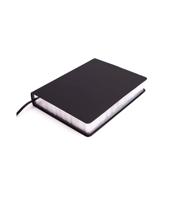 Biblia de Estudio de Apologetica - Imitacion Piel Negro - Image 3