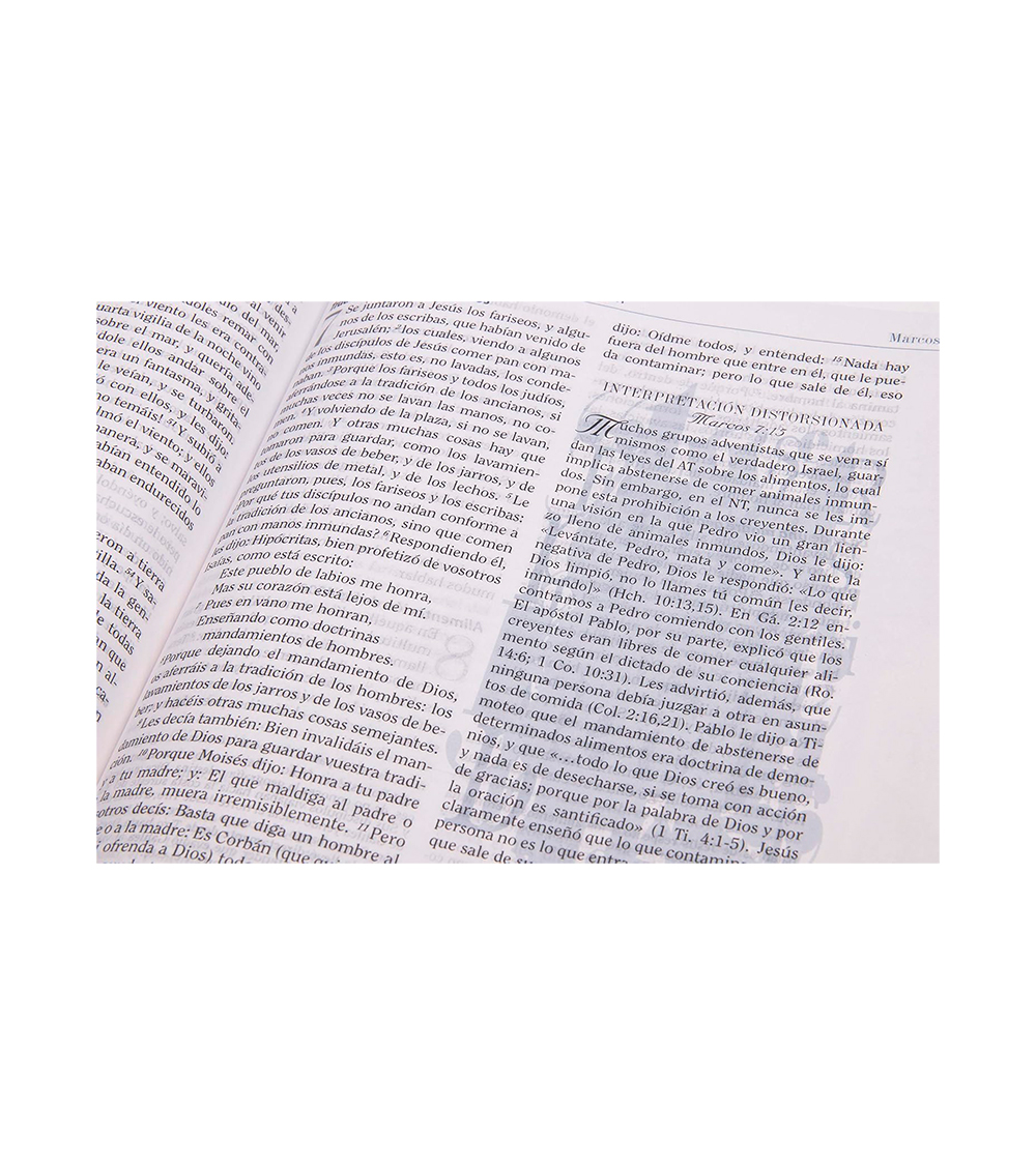 Biblia de Estudio de Apologetica - Imitacion Piel Negro - Image 5