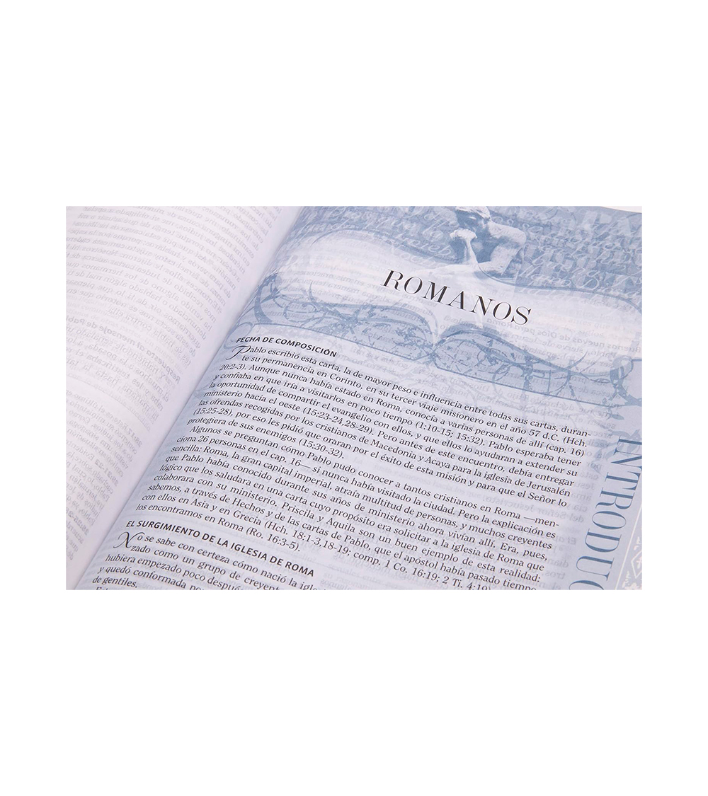 Biblia de Estudio de Apologetica - Imitacion Piel Negro - Image 6