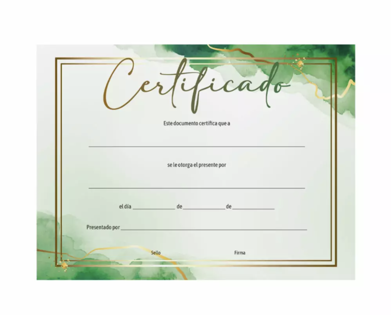 Certificado de Presentacion Niña - Pack x20 | Libreria Peniel
