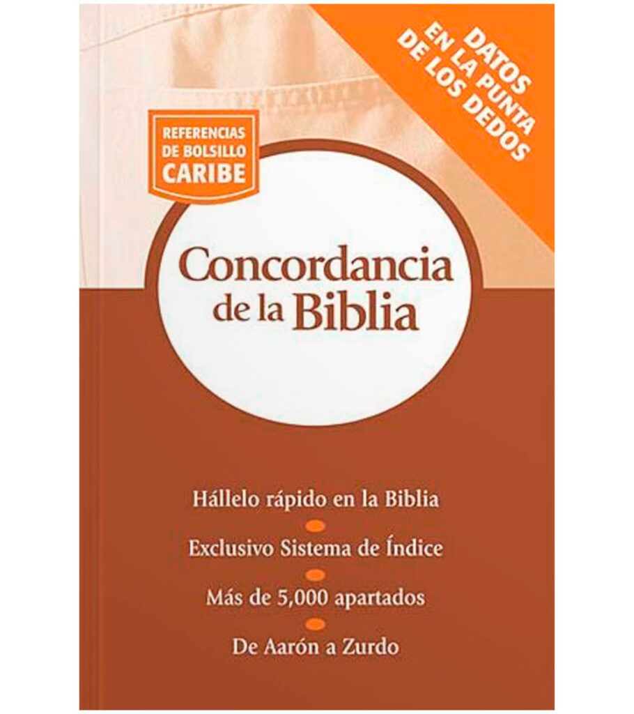 Concordancia de la Biblia (Ed. Bolsillo)