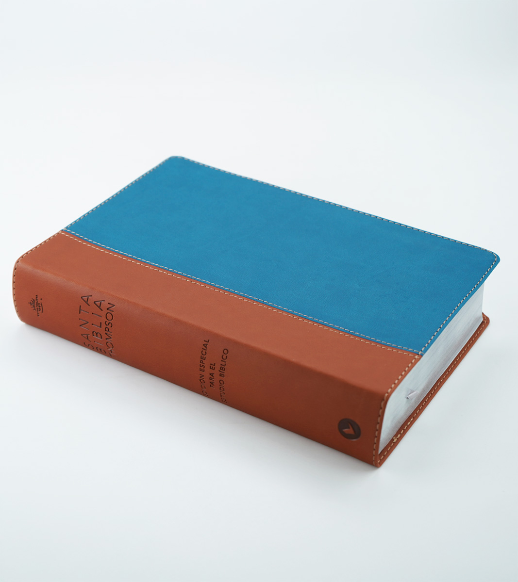 Biblia de estudio Thompson - RVR 1960 - Duo tono - Azul/Marron - Image 2