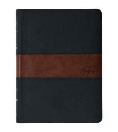 Biblia de estudio Spurgeon RVR 1960  - Simil Piel Negro / Marrón