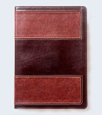 Biblia de Estudio de la Vida Plena RV 1960 - Piel Italiana Dúo Tono Marrón