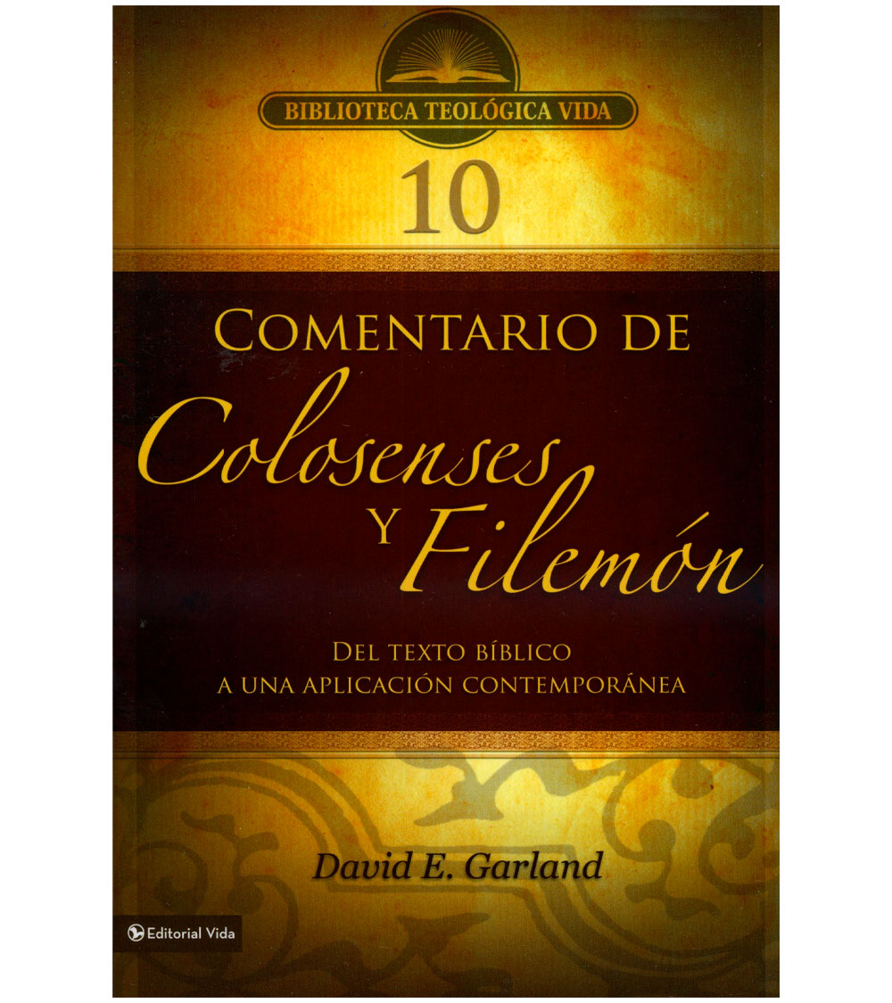 Comentario De Colosenses Y Filemon | Libreria Peniel