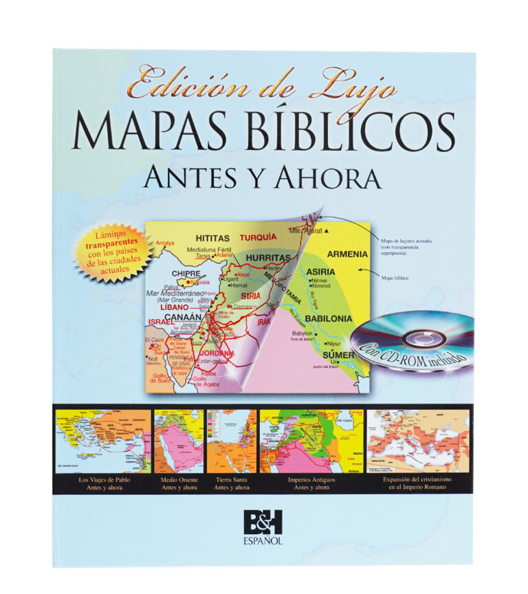 Mapas Biblicos Antes Y Ahora : Edicion De Lujo | Libreria Peniel