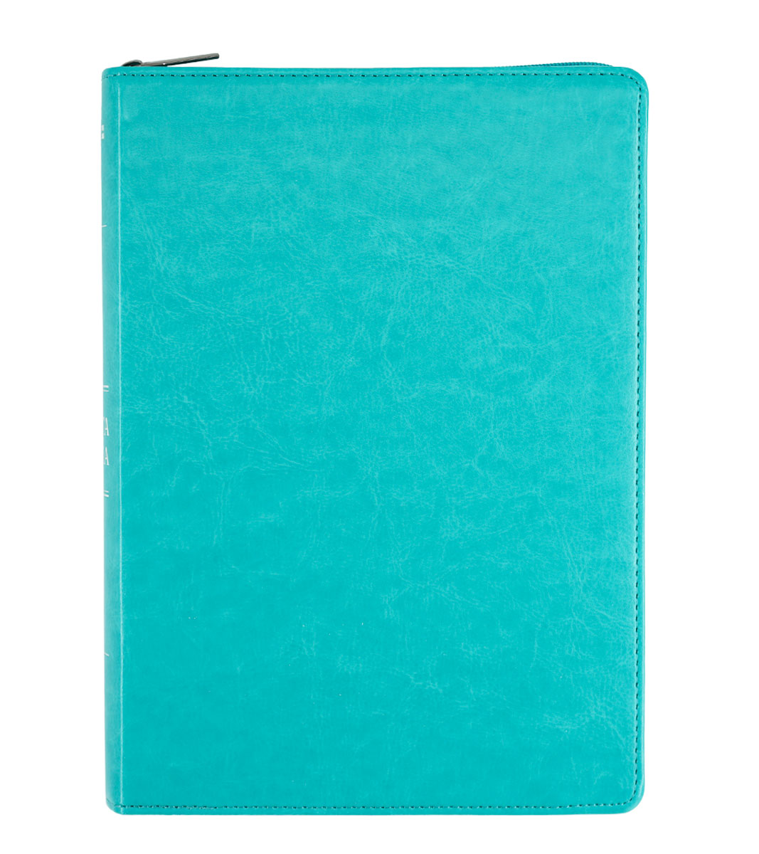 Santa Biblia NVI Letra Gigante Con Cierre - Imitacion Piel Agua Marina