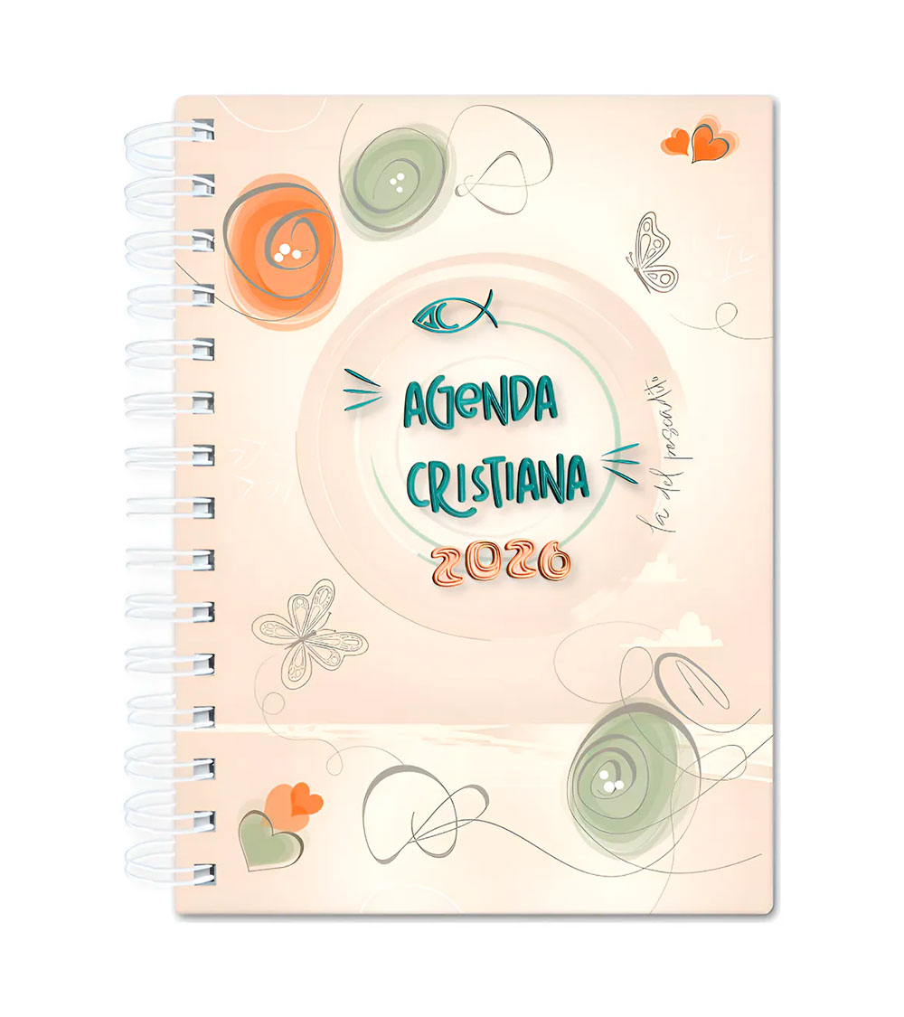 Agenda Anillada - Agenda Cristiana 2026