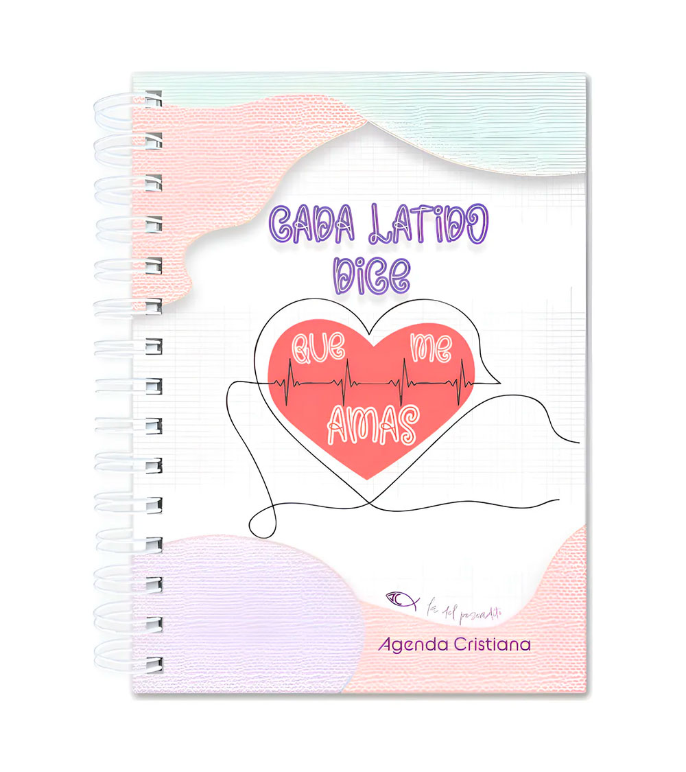 Agenda Anillada - Cada Latido Dice que me Amas