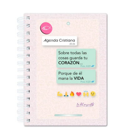 Agenda Anillada - Guarda Tu Corazon