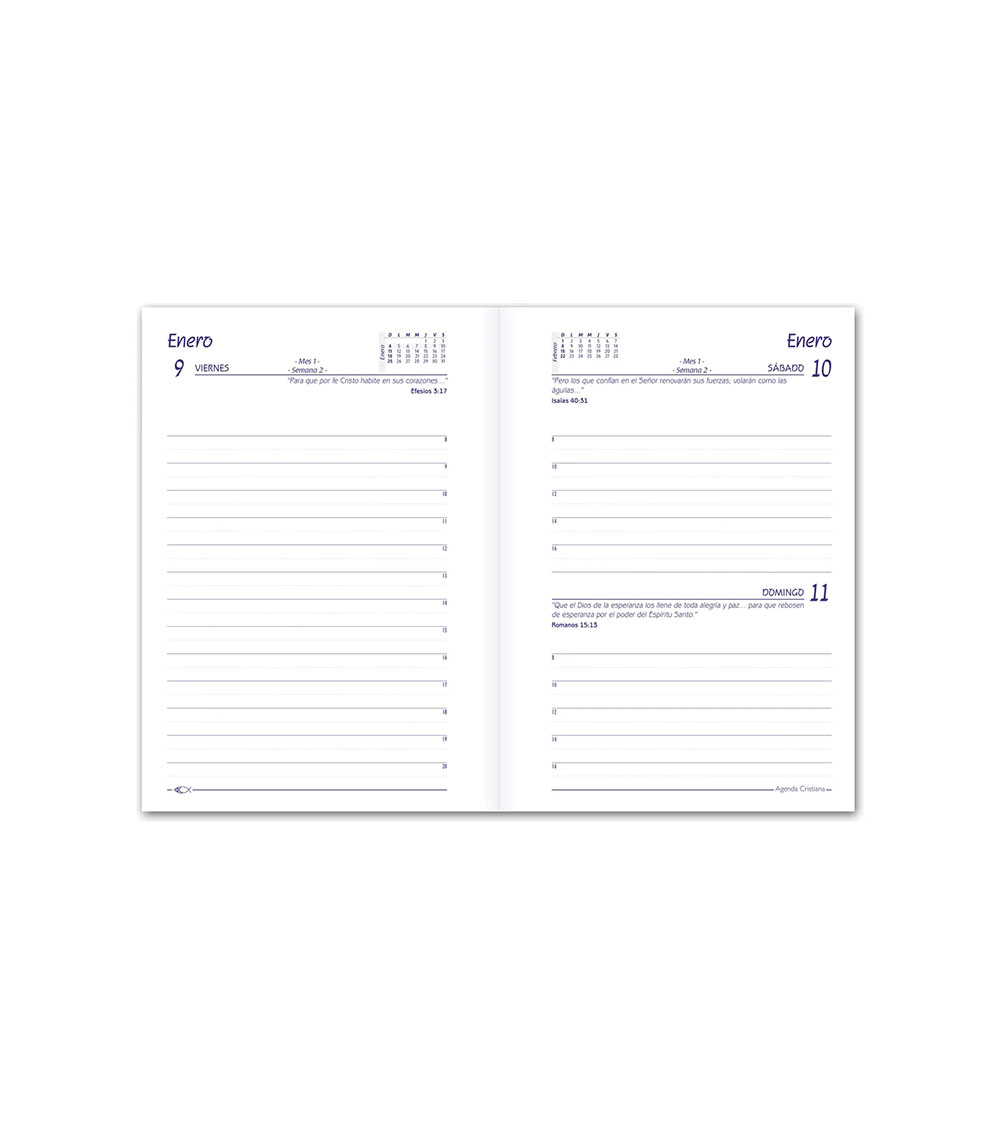 Agenda Acolchada - Rojo - Image 2