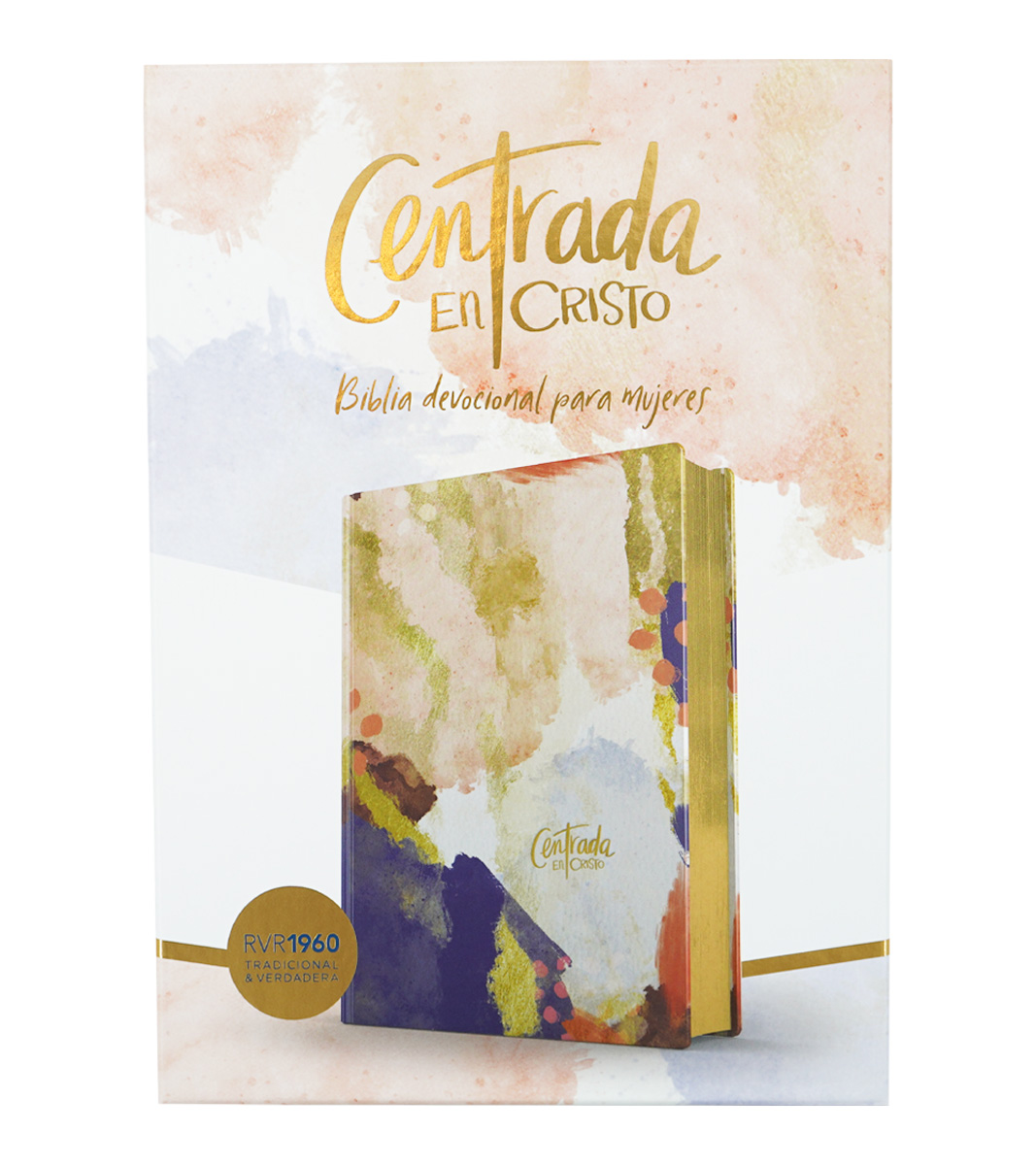 Biblia RVR60 Centrada en Cristo - simil piel matizada - Image 7