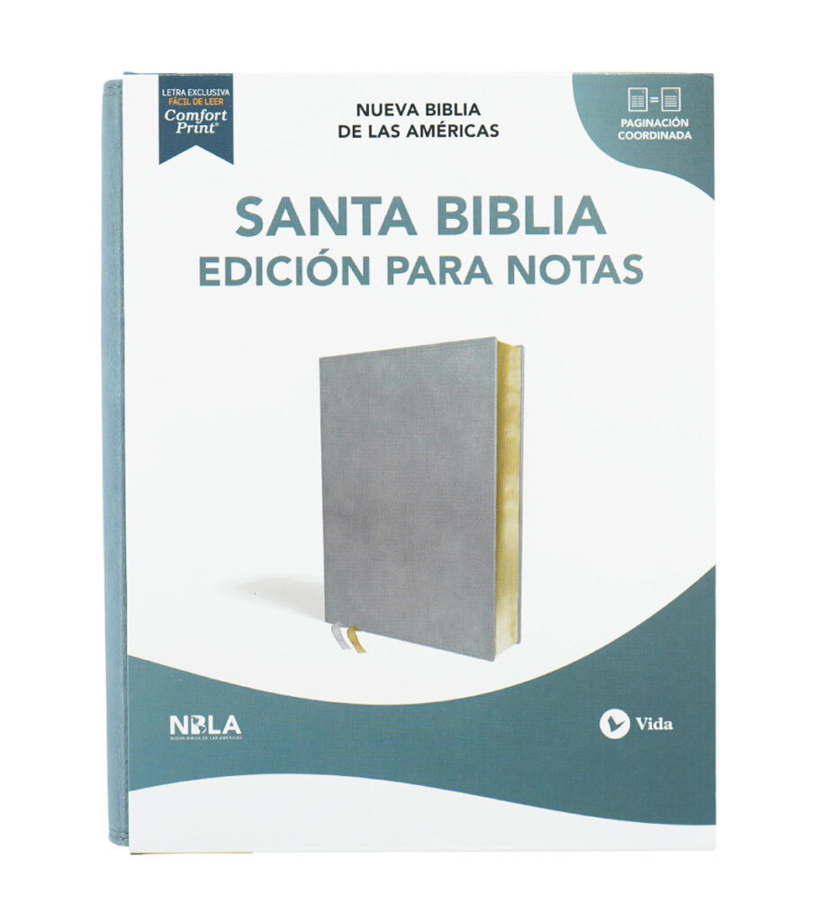 Santa Biblia Nbla, Edición Para Notas, Leathersoft - Imitacion PielAzul ...