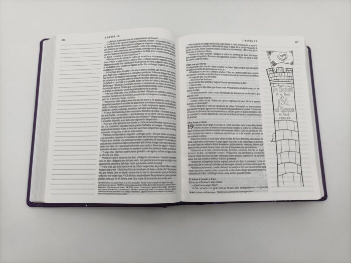 Biblia De Notas Inspira NTV - Tapa Dura Violeta - Image 6