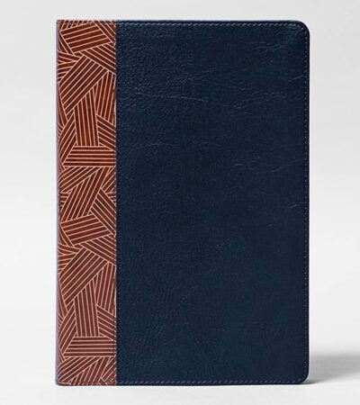 Biblia RV1960 de Estudio Arco Iris - Simil Piel Tostado/Negro