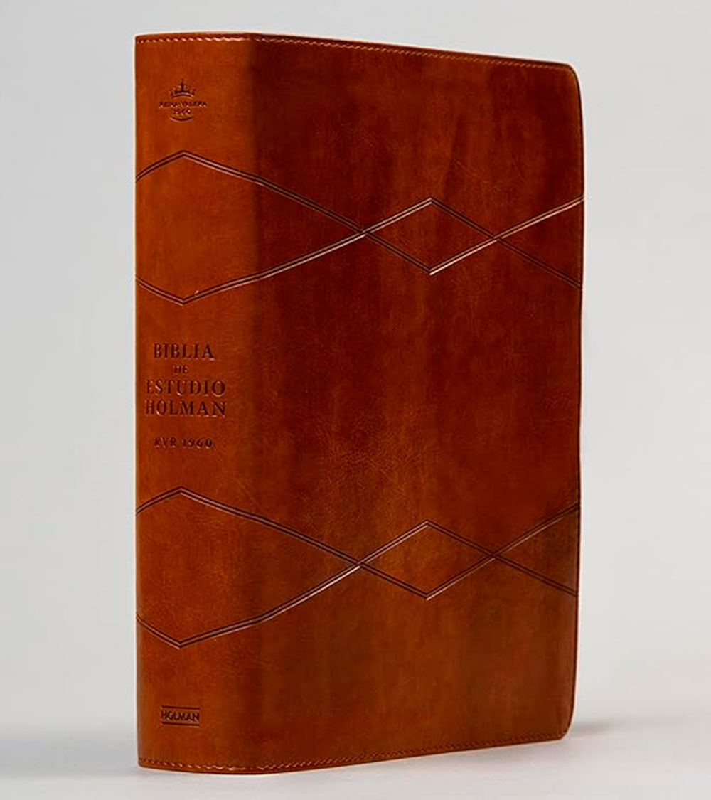 Biblia De Estudio Holman RV1960 - Imitacion Piel Marron - Image 2