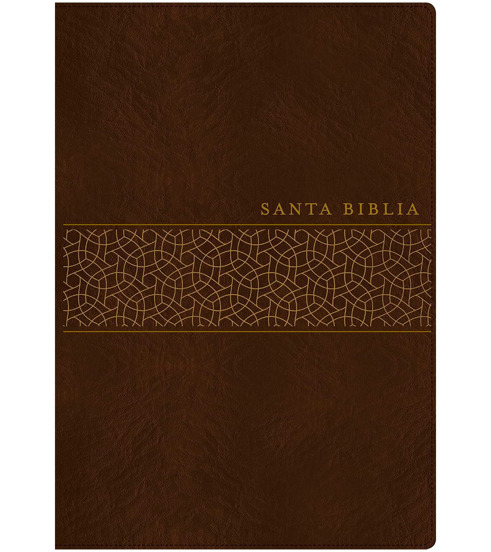 Biblia NTV Letra Gigante - Imitacion Piel Cafe
