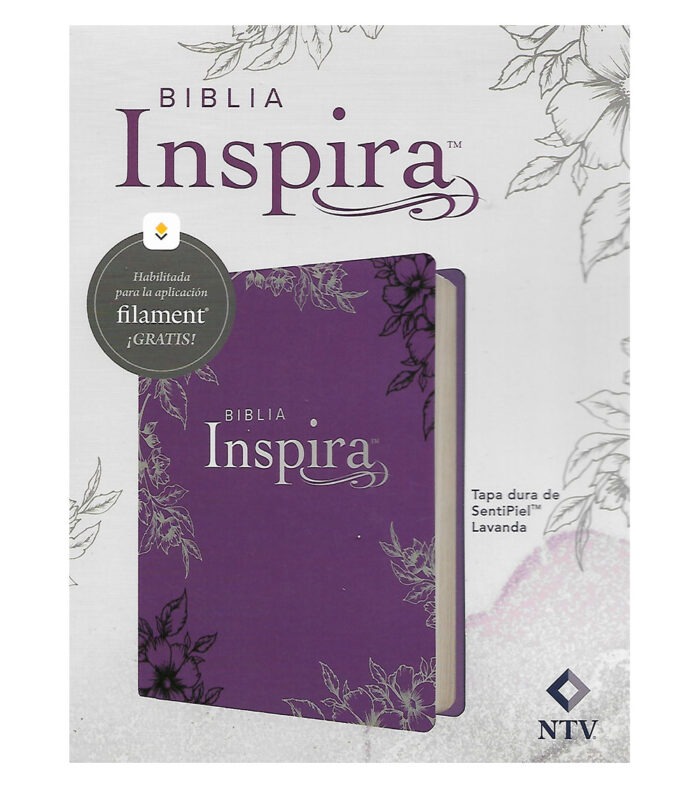 Biblia De Notas Inspira NTV - Tapa Dura Violeta