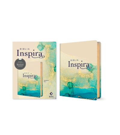 Biblia Inspira NTV - Imitacion piel Dorado