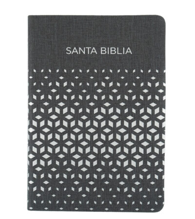 Santa Biblia RV1960 Para Regalos y Premios – Simil Piel Negro/Plata
