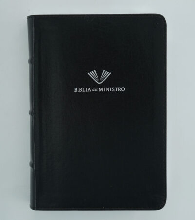 Biblia Del Ministro - Letra Grande RVR 1960 - Edicion Ampliada - Negro Piel Fabricada