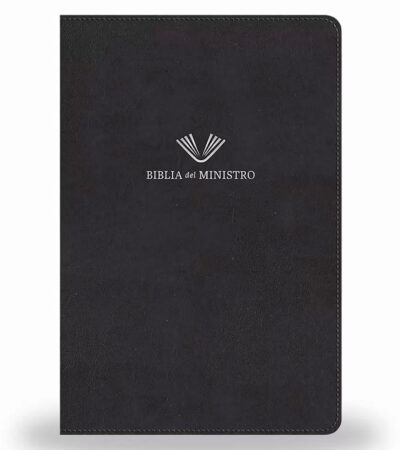 Biblia Del Ministro - Letra Grande RVR 1960 - Edicion Ampliada - Negro Piel Fabricada