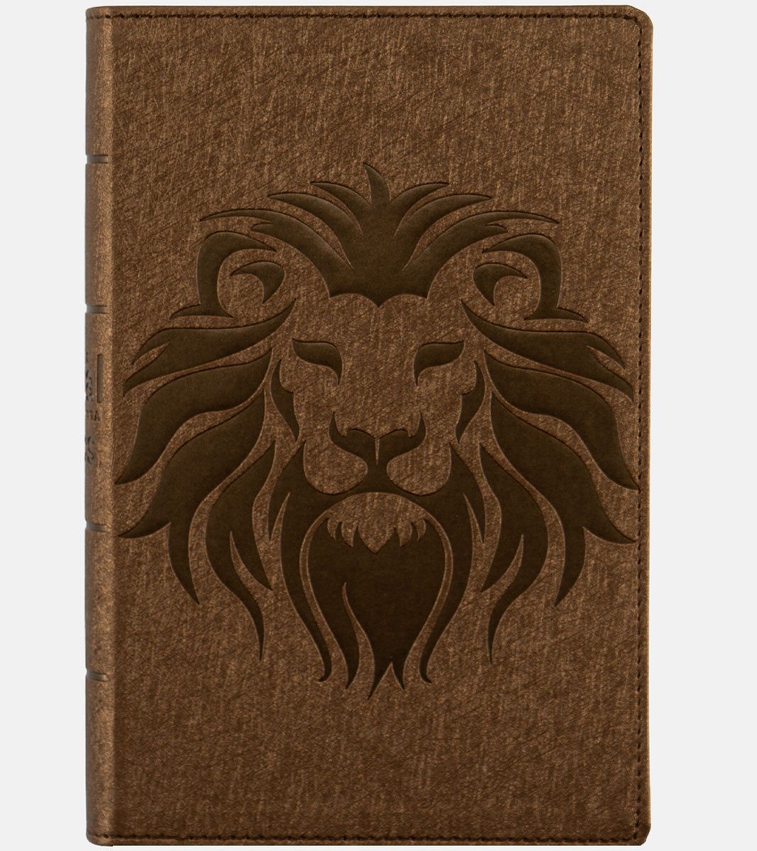 Biblia Visual de Estudio Para Niños Leon - NBLA  - Leathersoft - Cafe - Comfort Print