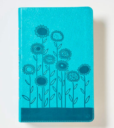 Biblia Visual de Estudio para niños - Cuero Ecologico Turquesa - NBLA