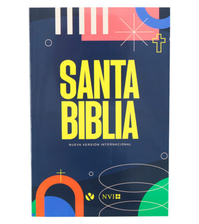 SANTA BIBLIA NVI 2022 - ULTRAFINA RUSTICA - AZUL JUVENIL