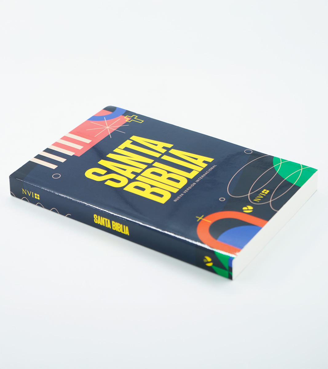 SANTA BIBLIA NVI 2022 - ULTRAFINA RUSTICA - AZUL JUVENIL - Image 2