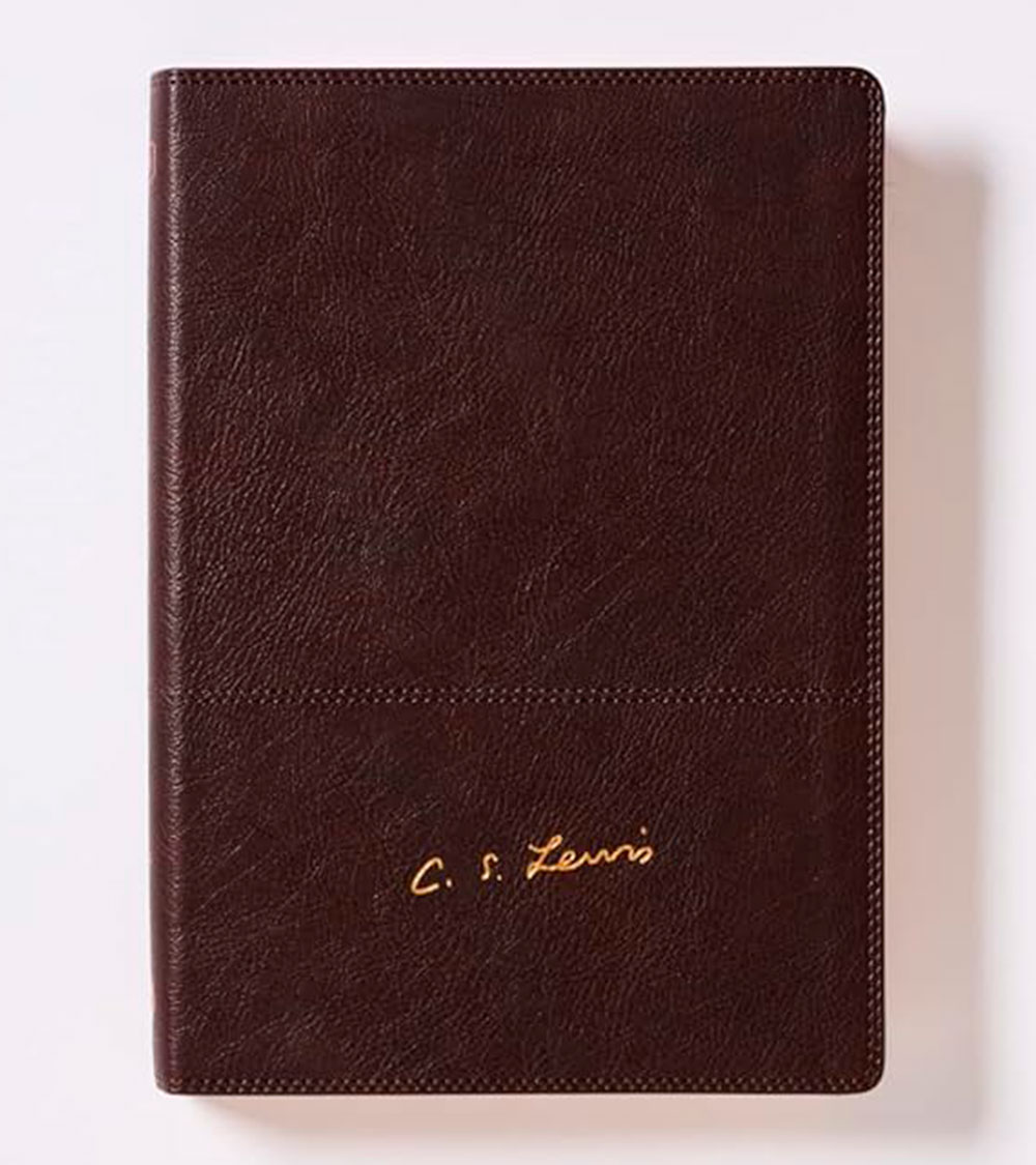 Biblia RVR con Reflexiones de C.S.Lewis - Imitacion Marron