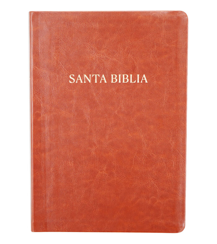 Biblia Letra Super Gigante RVR 1960 - Piel Marron