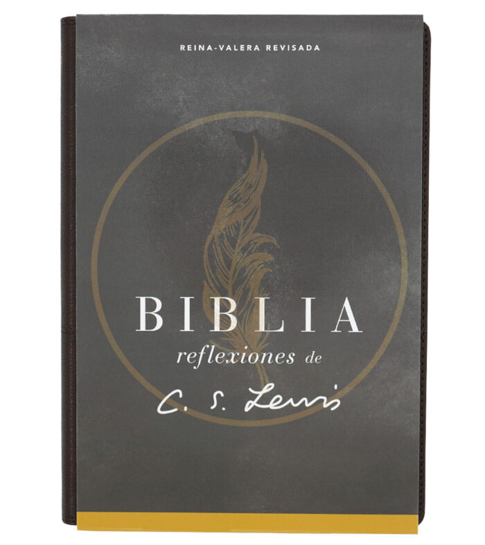 Biblia RVR con Reflexiones de C.S.Lewis - Imitacion Marron