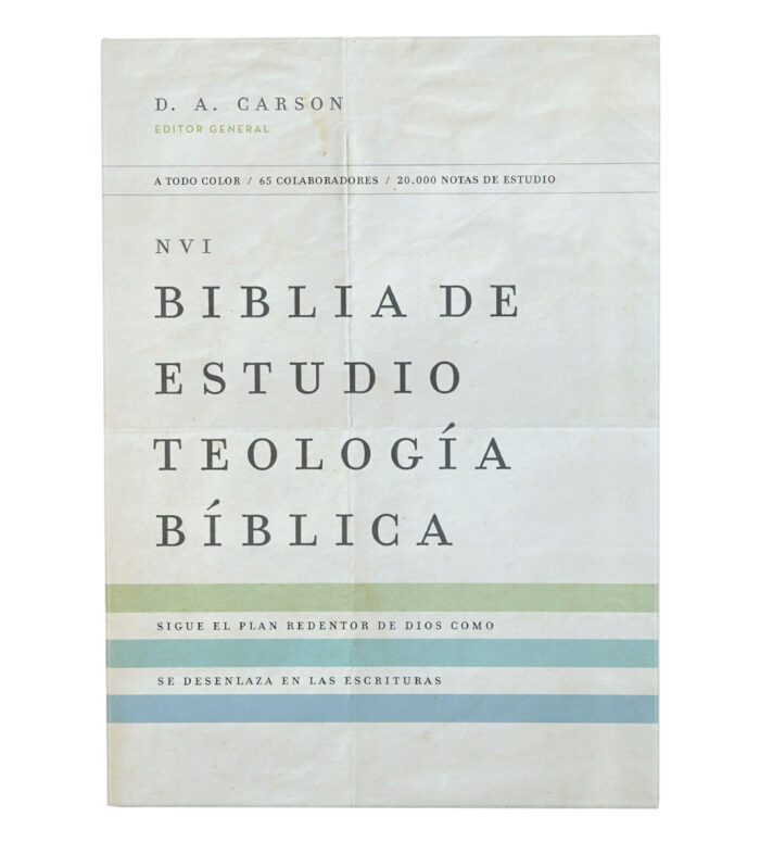 Biblia de Estudio Teología Bíblica NVI - Piel Negro