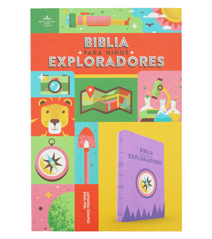 Biblia Para Niños Exploradores - RVR 1960 Lavanda