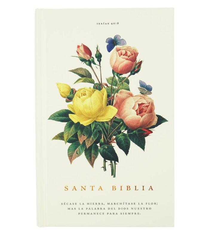 Santa Biblia Premio y Regalo RVR 1960 Letra Grande Tapa Dura Floral