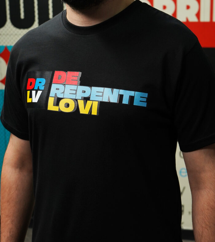 Remera - De Repente Lo Vi - Negra - Image 2