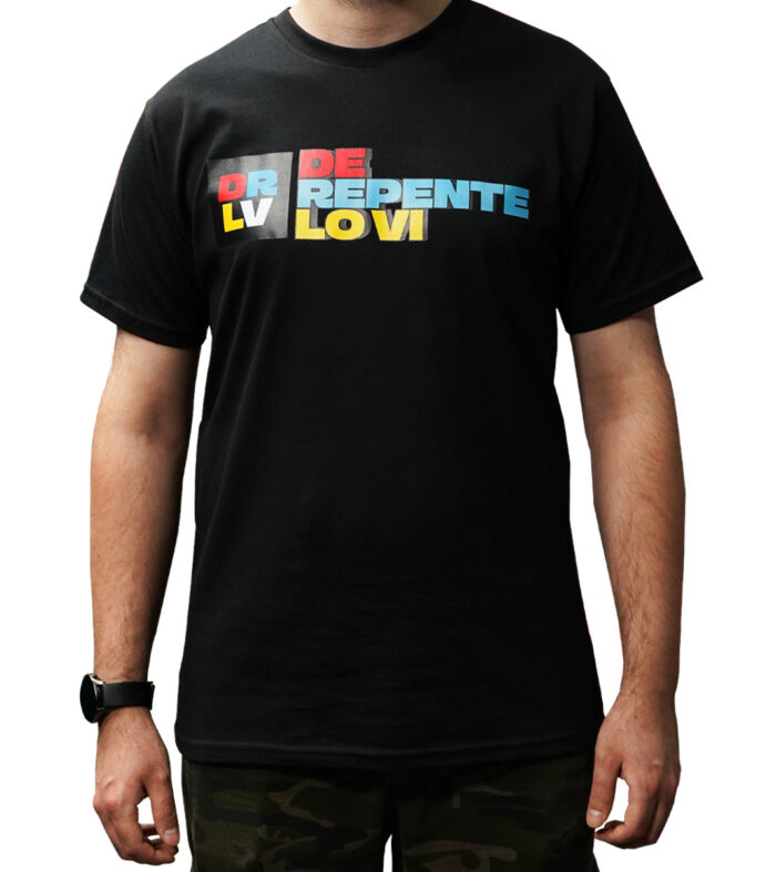 Remera - De Repente Lo Vi - Negra