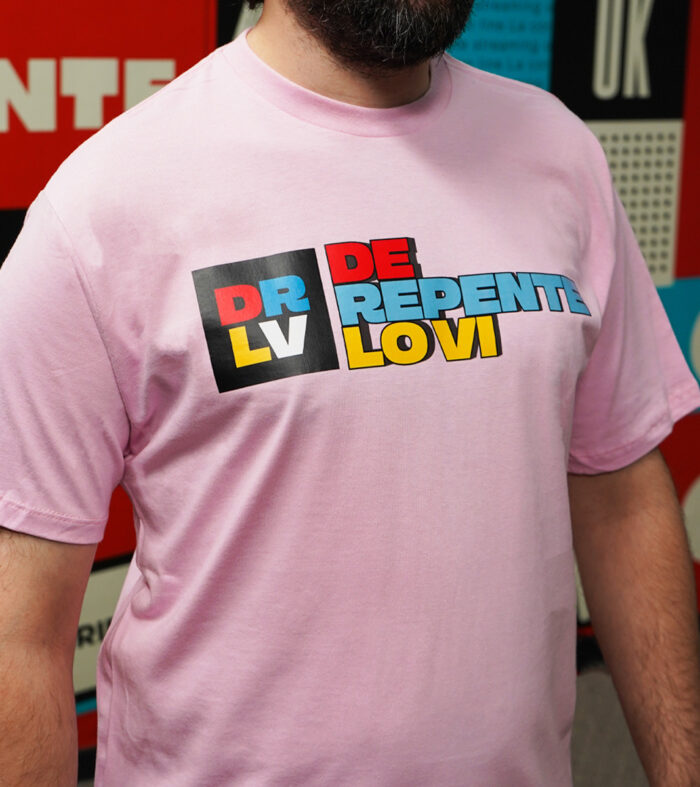 Remera - De Repente Lo Vi - Rosa - Image 2