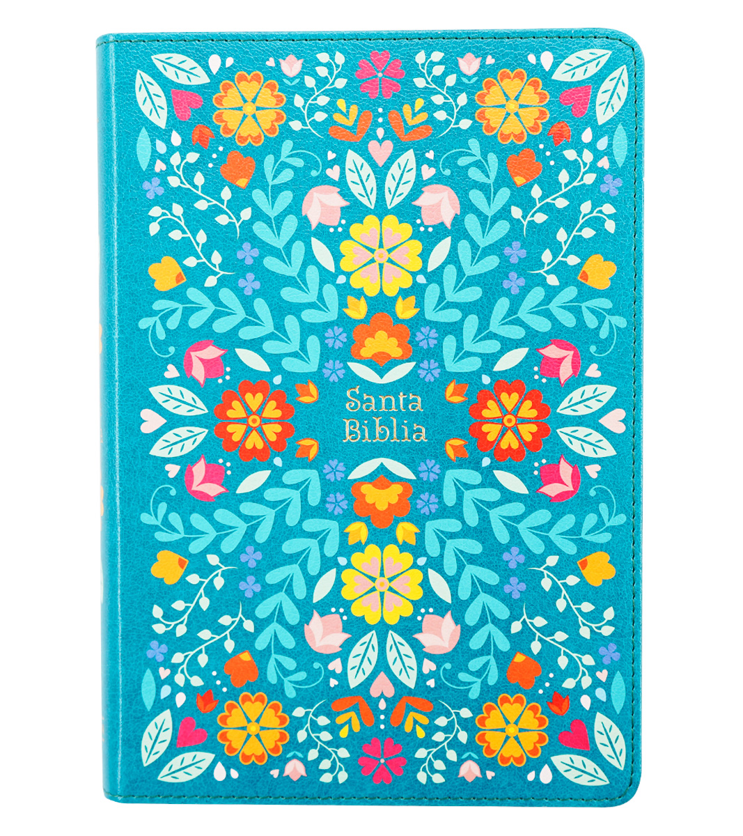 Biblia Letra Grande RVR 1960 Tamaño Manual – Imitacion Piel Floral