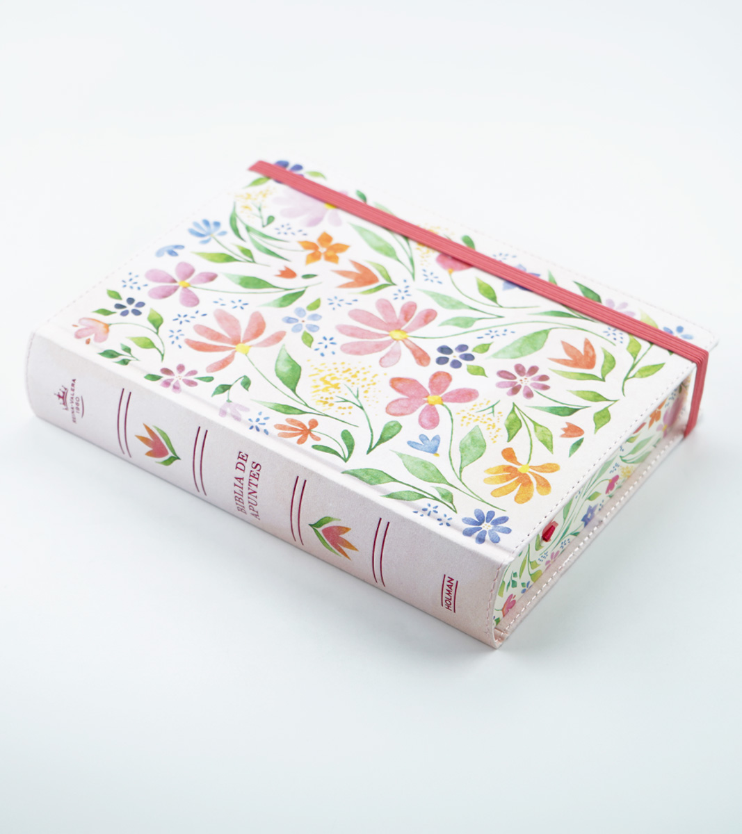 Biblia de Apuntes Tamaño Personal RVR 1960 – Tela Floreada - Image 2
