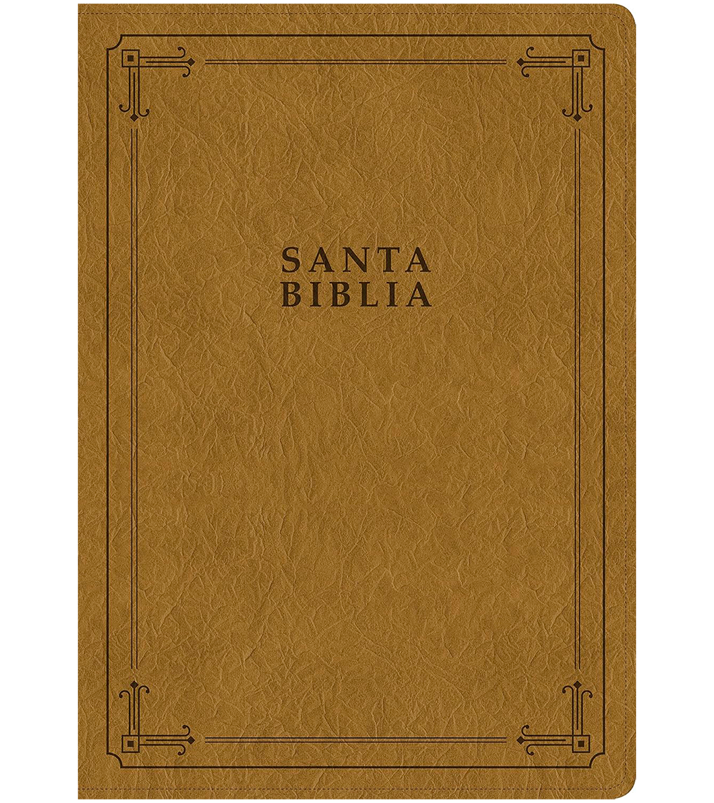Santa Biblia letra grande - NTV - Edición de referencia ultrafina - Imitacion Marron