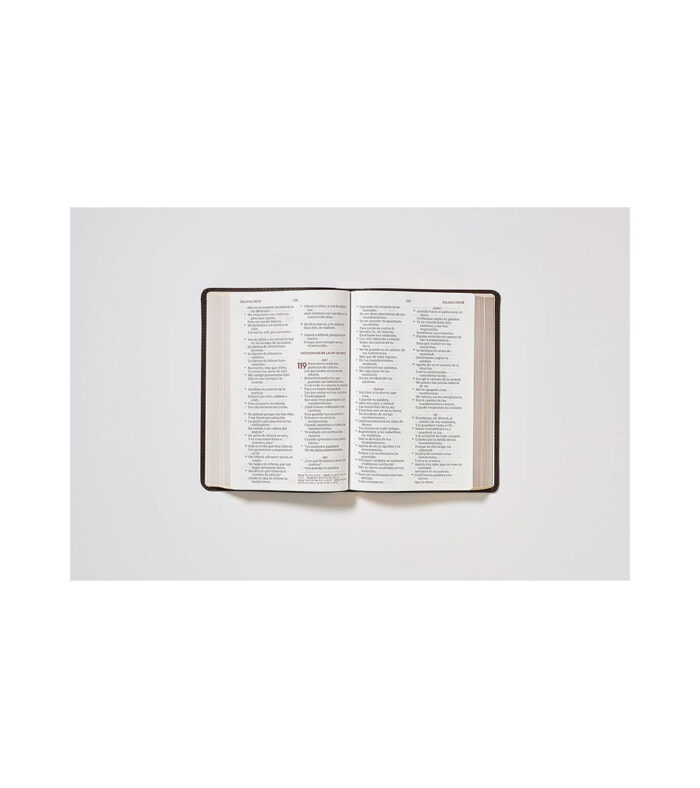 Biblia Letra Gigante Rvr 1960 - Edicion Ultrafina Piel Cafe - Image 4